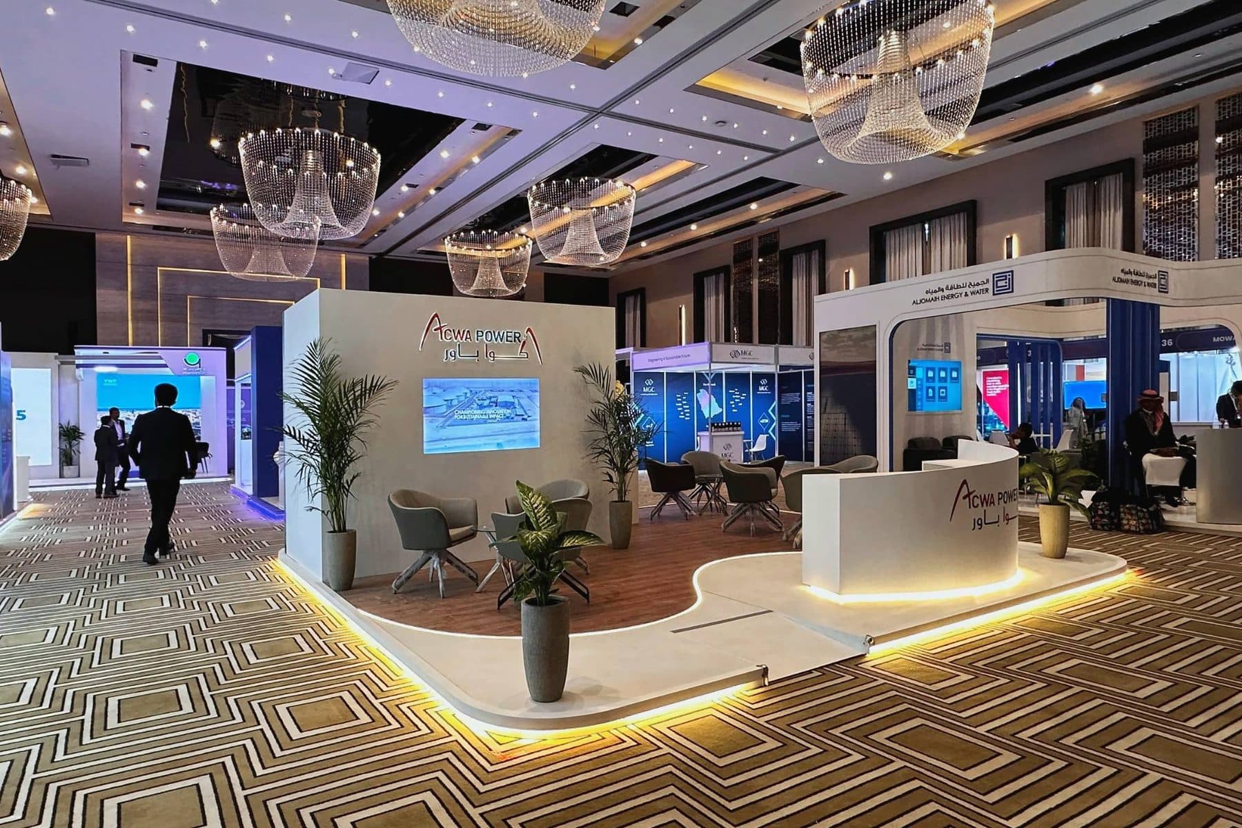 ACWA Power — Exhibition Booth · Executed Build - Image 2