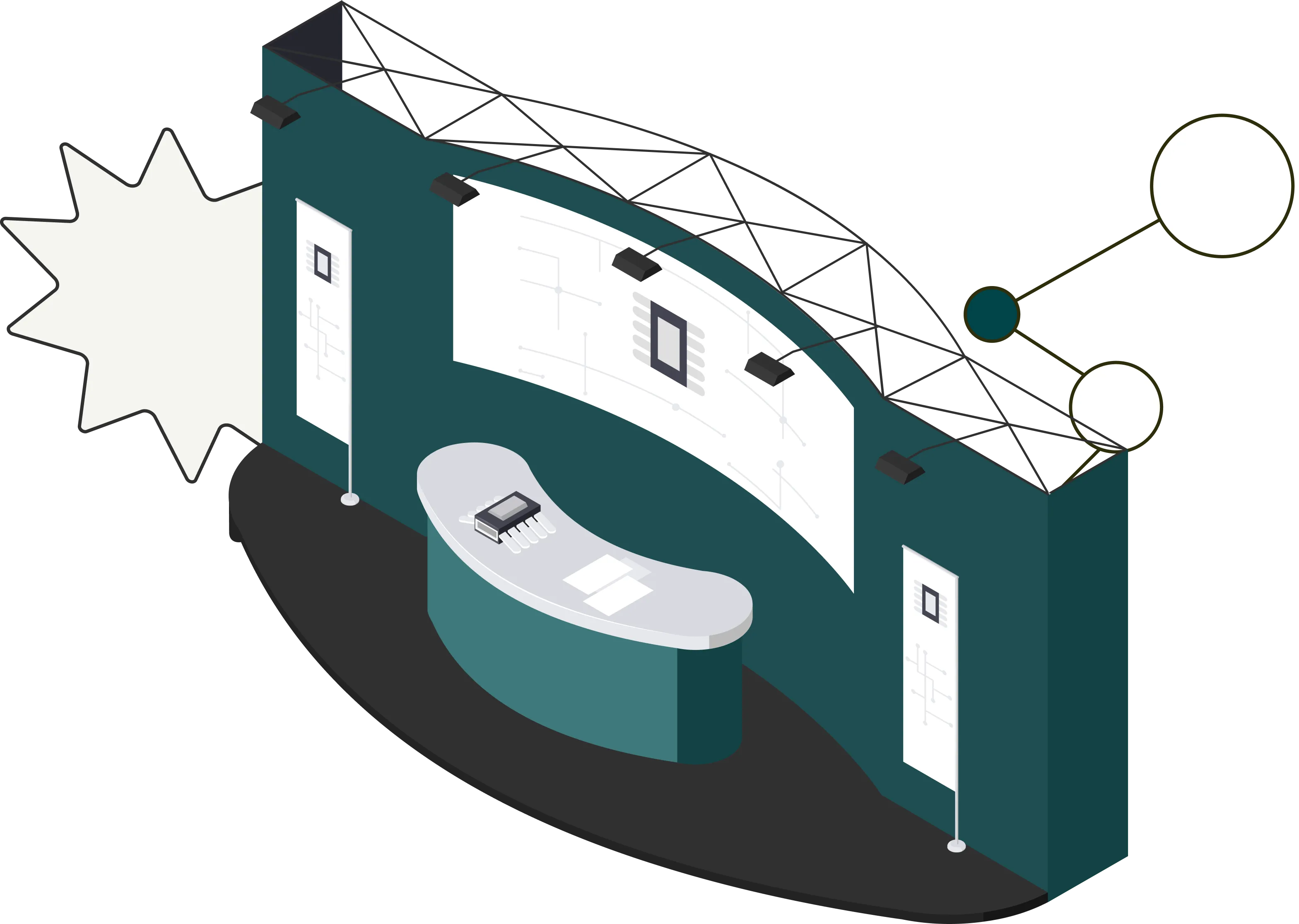 Saudi Aramco — Custom exhibition booth